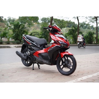 Tem Rời Dán Xe Air Blade 2019 Mẫu Zin Đen Đỏ Cực Đẹp, Hàng 3 Lớp Chất Lượng Cao