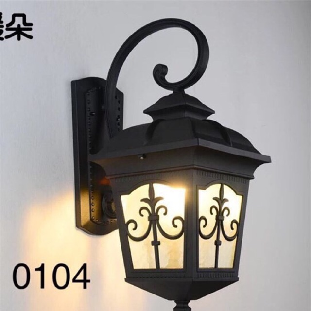 Đèn tường đèn cột