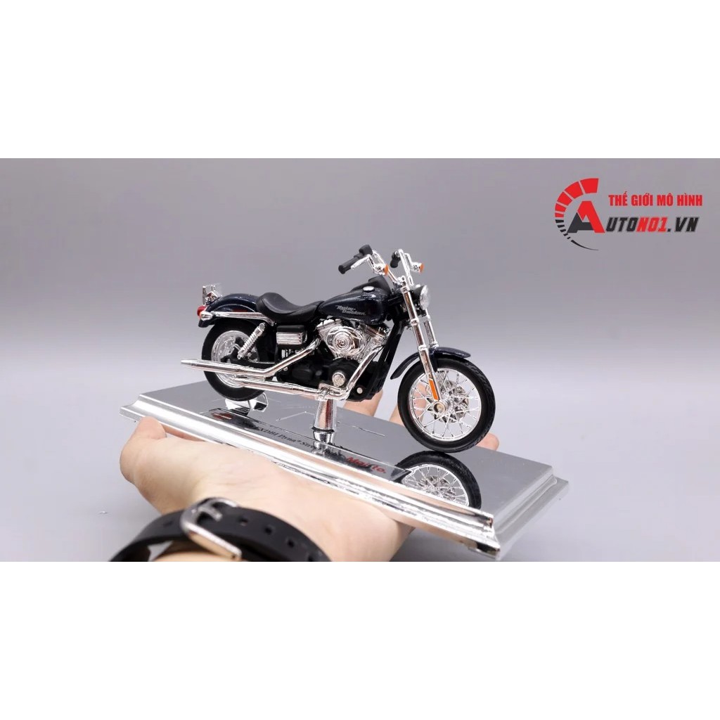 MÔ HÌNH HARLEY DAVIDSON 2006 FXDBI DYNA STREET BOB 1:18 MAISTO 3613