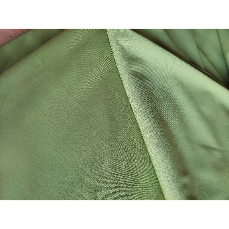 VẢI COTTON LẠNH MÀU XANH BƠ HÓT TREND