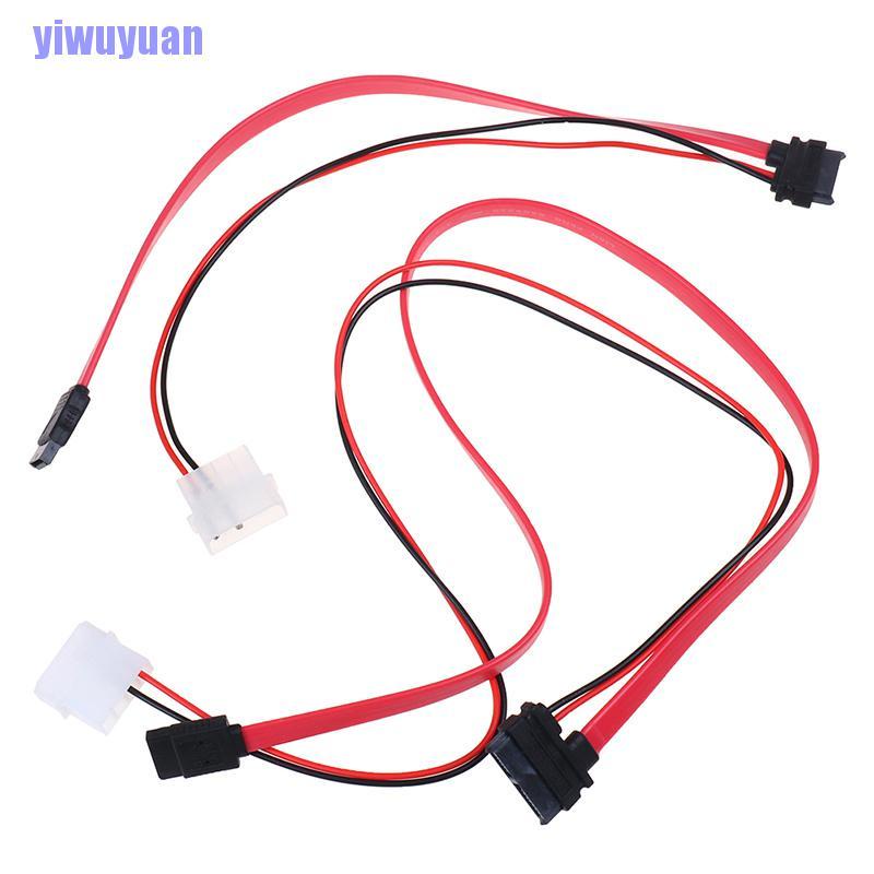 Dây Cáp Chuyển Đổi 7 + 6 Pin Slimline Sata Cho Laptop Sata Dvd Cd-Rw | BigBuy360 - bigbuy360.vn