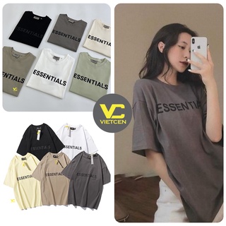 Áo Thun Essentials Tay Ngắn Ulzzang Phông Chất Cotton Mịn_VIETCEN