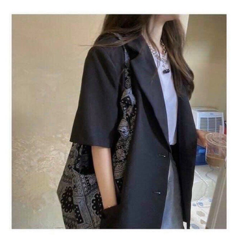 KHOÁC BLAZER TAY NGẮN | BigBuy360 - bigbuy360.vn