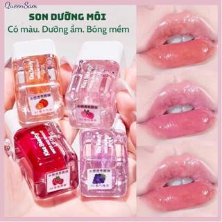 Son dưỡng KISS BEAUTY son dưỡng môi son dưỡng có màu dưỡng ẩm bóng môi