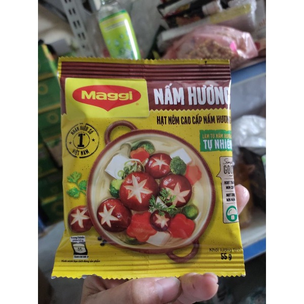 hạt nêm cao cấp nấm hương tự nhiên Maggi 55g