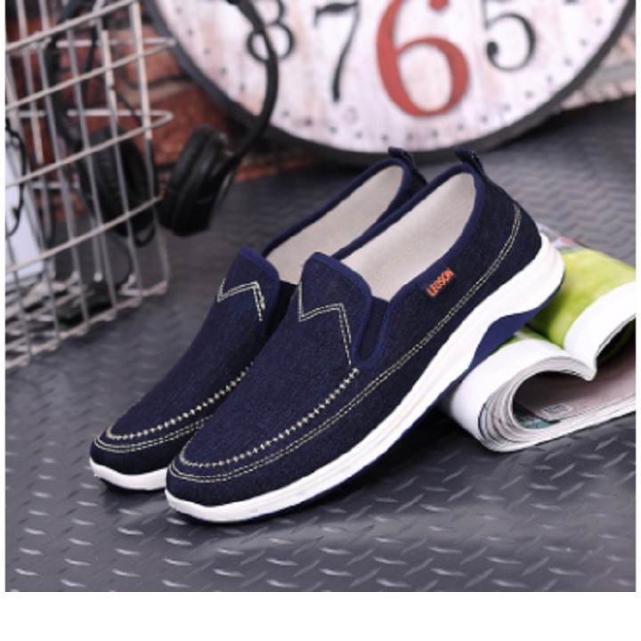 GIÀY LƯỜI JEAN NAM(kèm ảnh thật) | BigBuy360 - bigbuy360.vn