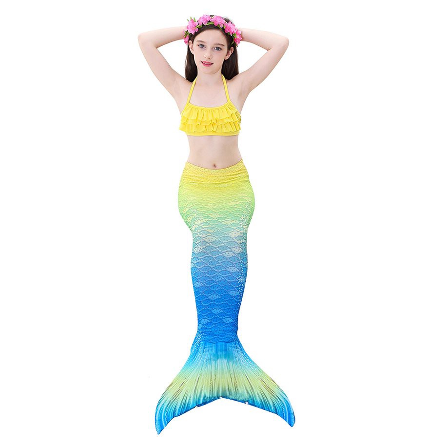 Bộ Đồ Bơi Đuôi Nàng Tiên Cá Đáng Yêu Cho Bé Dh65 + Wjf47 | BigBuy360 - bigbuy360.vn