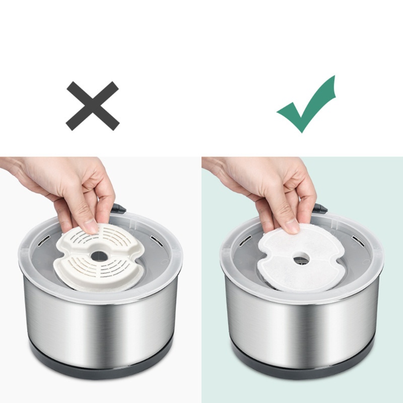 Set 4 bộ lọc than hoạt tính thay thế cho đài phun nước mèo chất lượng cao