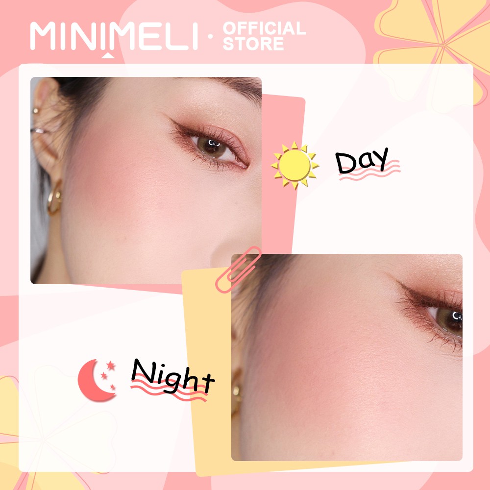 MINIMELI Phấn má hồng dạng lỏng dùng cho trang điểm dung tích 6ml