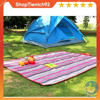 Thảm trải du lịch, đi phượt picnic ngoài trời chống thấm nước gấp gọn đa năng tienich92 tienich