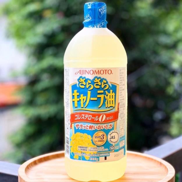 Dầu ăn hoa cải Ajinomoto Nhật Bản 1000g