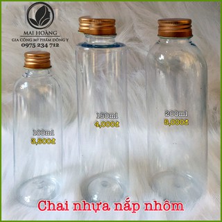 Chai Pet nhựa cao cấp