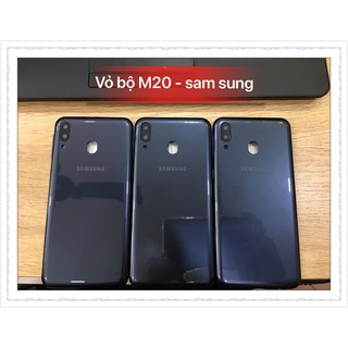 Vỏ Bộ samsung M20,kèm kính camera (Xương + Lưng )