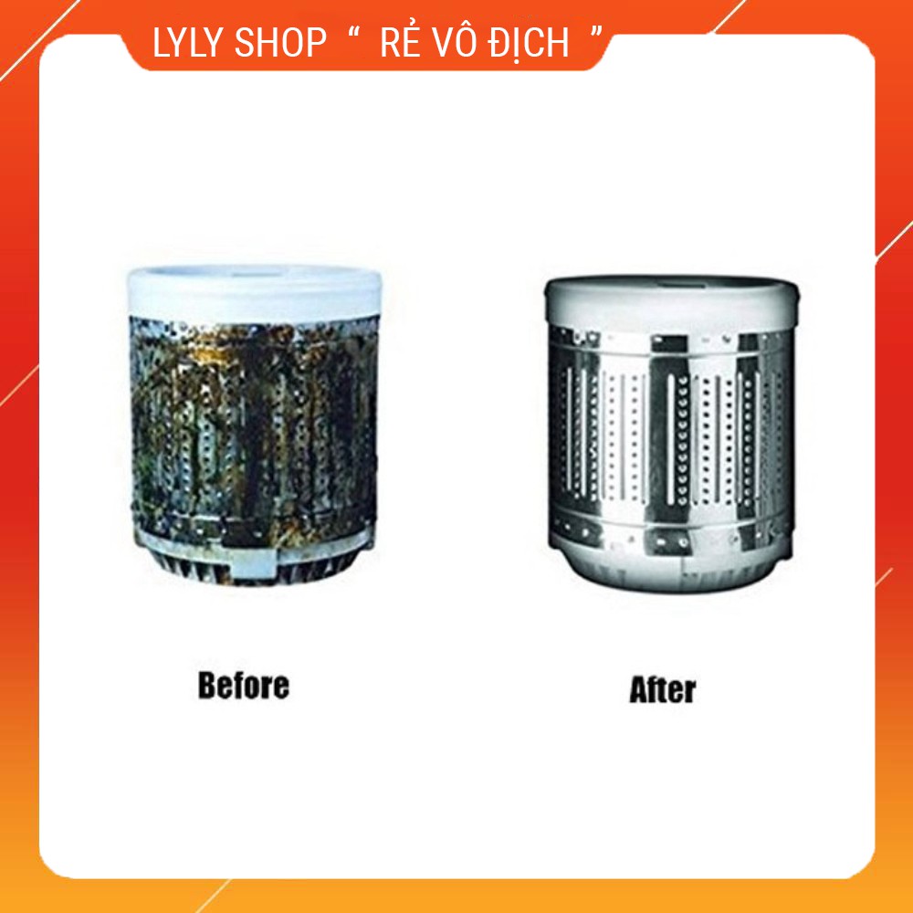 Gói bột tẩy lồng máy giặt Hàn quốc đánh bay ố rỉ sét lylyshop.vn