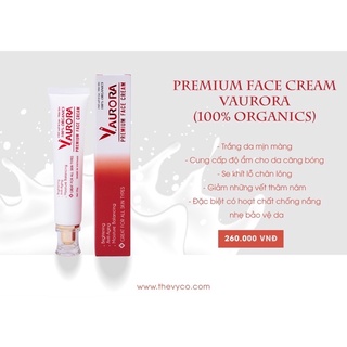 Kem face Vaurora, Kem face gạo sâm Vaurora 25g