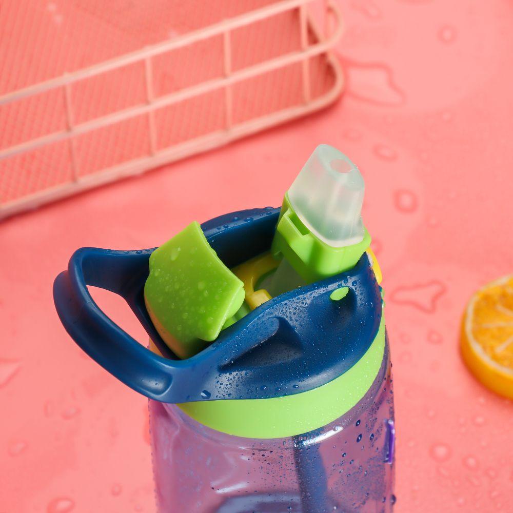 PISTA Bình Nước Nhựa 480ml Chống Rò Rỉ Cho Bé