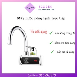 Máy nóng lạnh lắp đặt tại vòi cao cấp - nhỏ gọn tiên lợi, làm nóng trực tiếp, chống giật, an toàn tuyệt đối