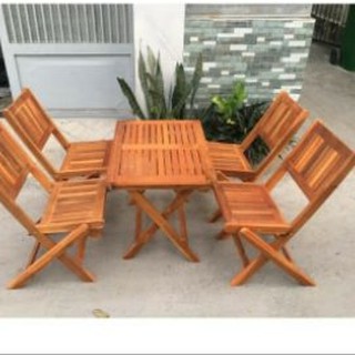Ghế gỗ xếp mini . Mới 100%