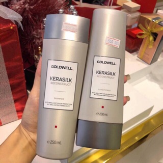 Dầu gội xả siêu phục hồi Goldwell Kerasilk Reconstruct 250ml/200ml "