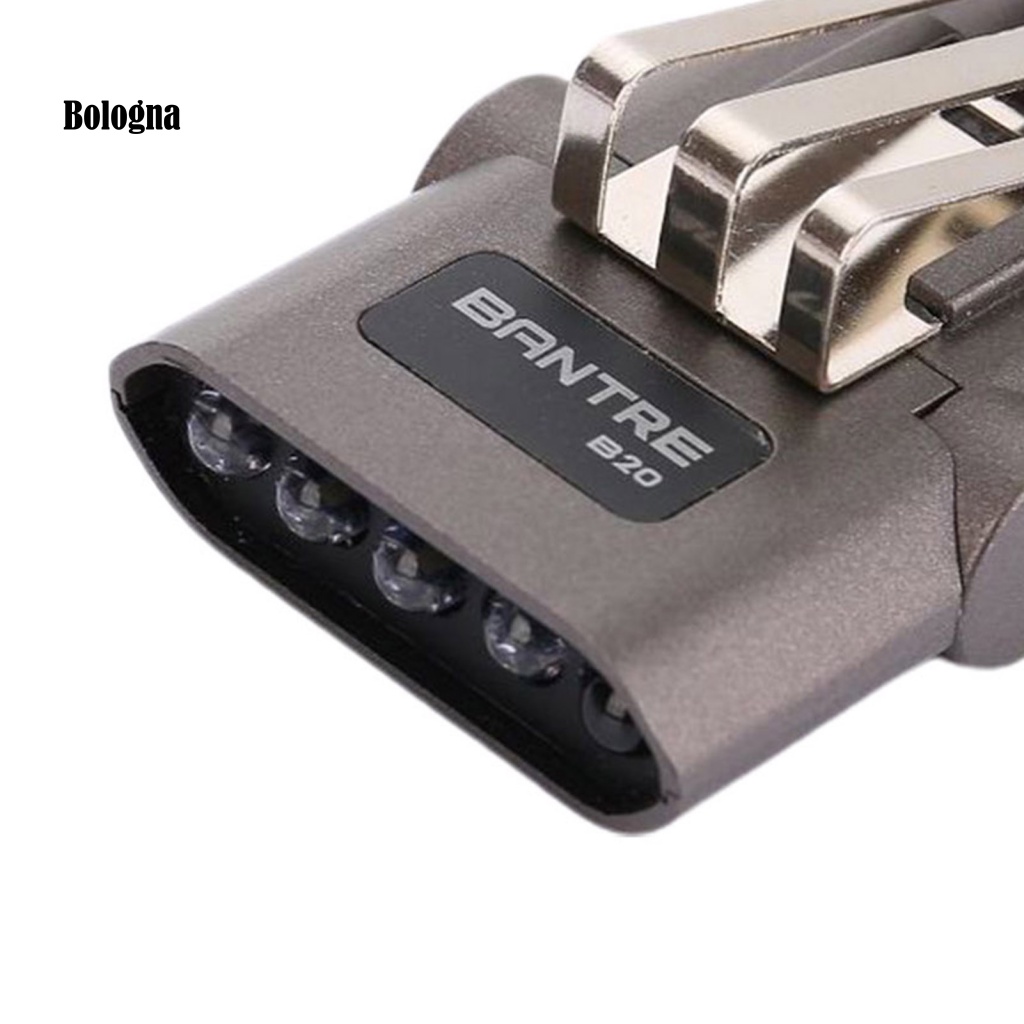 Đèn Kẹp Mũ Lưỡi Trai Cảm Ứng Có Thể Sạc Lại Dành Cho Câu Cá