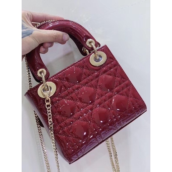 Túi Lady*Dior 3 ô phiên bản nâng cấp chất lượng cao