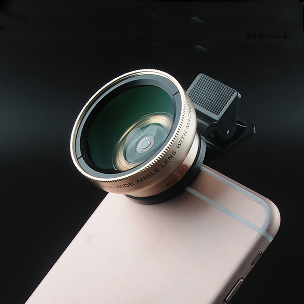 Ống Kính Góc Rộng 37mm 0.45x 49uv 2 Trong 1 Cho Điện Thoại | BigBuy360 - bigbuy360.vn
