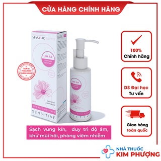 Gel dung dịch vệ sinh phụ nữ Maxibac Intima pH 3.8