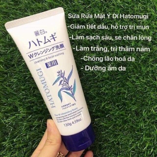 Sữa rửa mặt dĩ ý Hatomugi