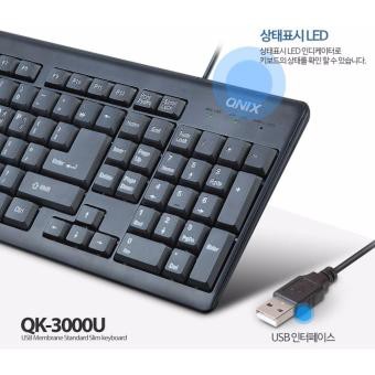 Bàn Phím Tiếng Hàn Quốc QNIX QK-3000U USB Hàng Chính Hãng. | BigBuy360 - bigbuy360.vn