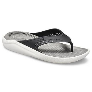 Dép xỏ ngón literide cho nam (Đen/Trắng)