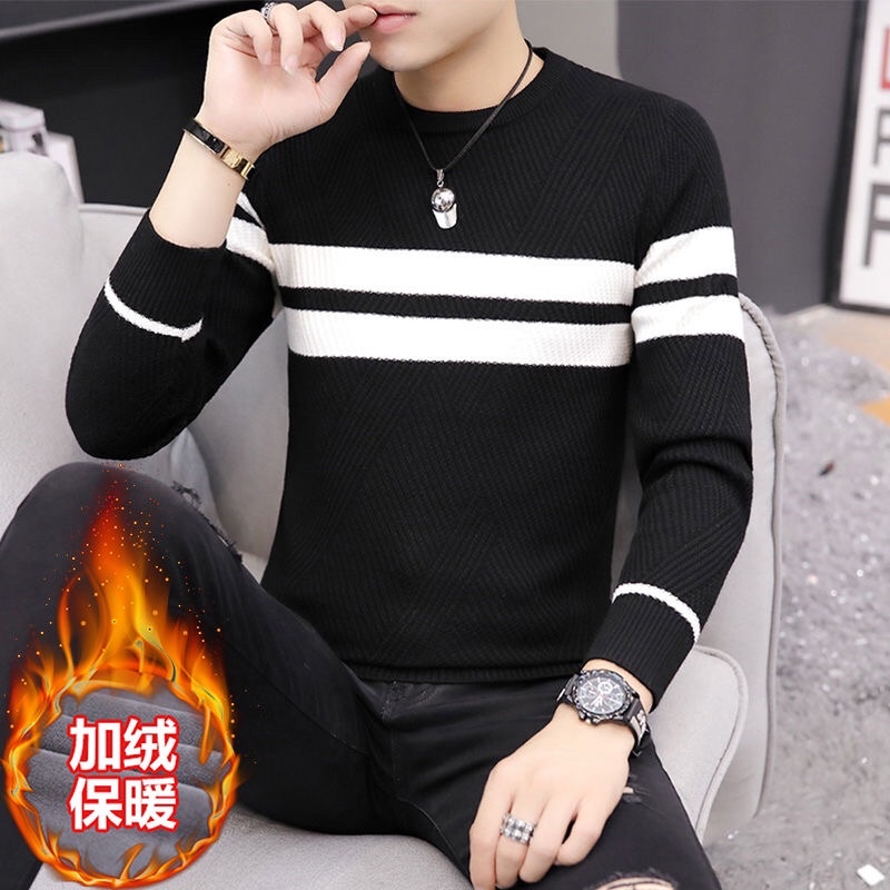 áo len nam hàng qc cổ tròn