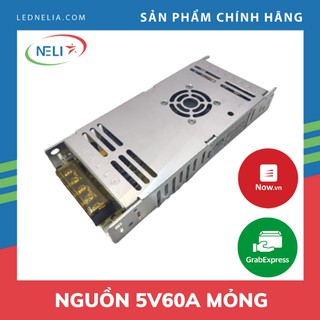 [Chính hãng] Nguồn 5V60A Siêu mỏng chuyên làm màn hình led.