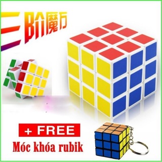 Combo Rubik 3x3 và móc khóa Rubik 3x3