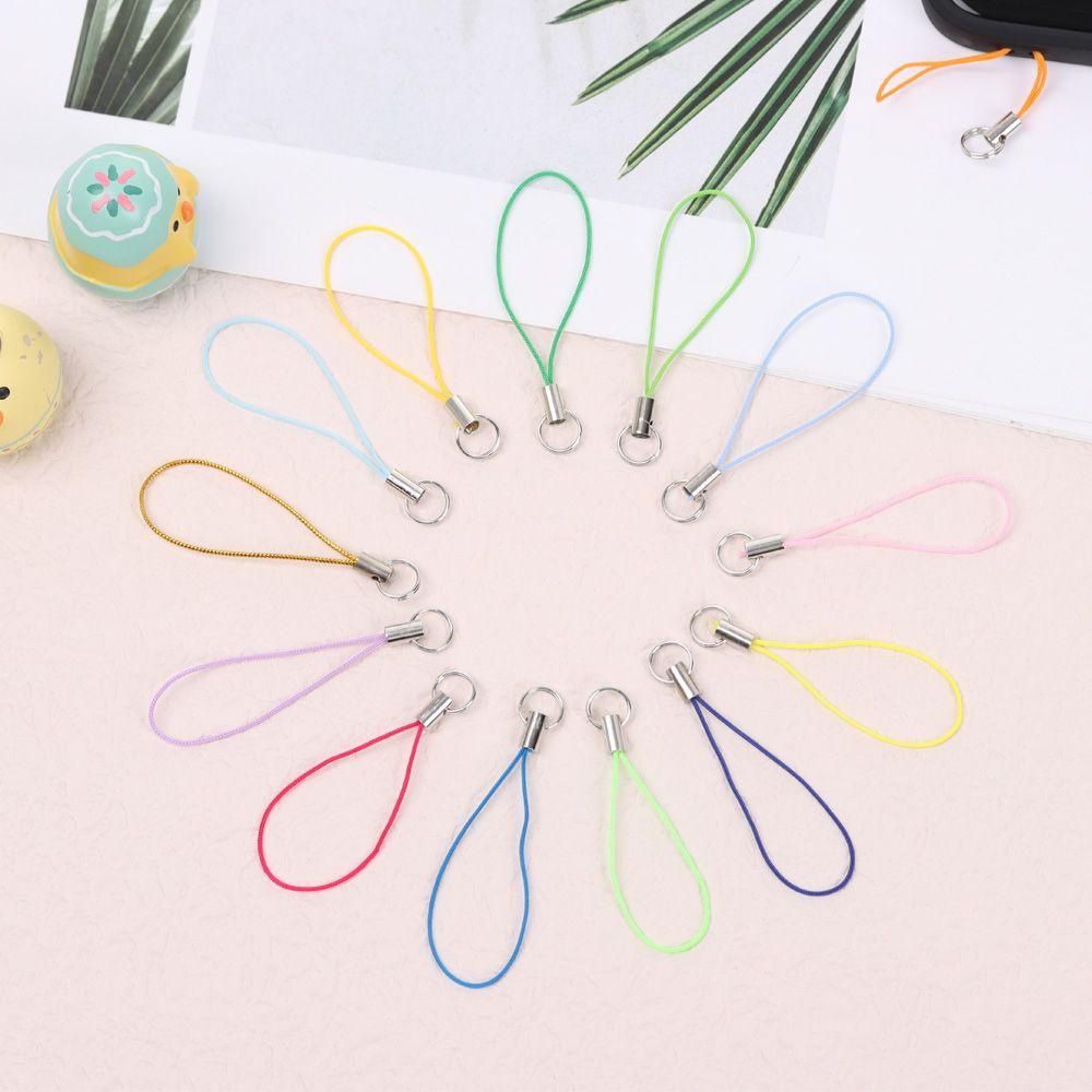 Set 100 Dây Polyester Đeo Điện Thoại Kèm Kẹp