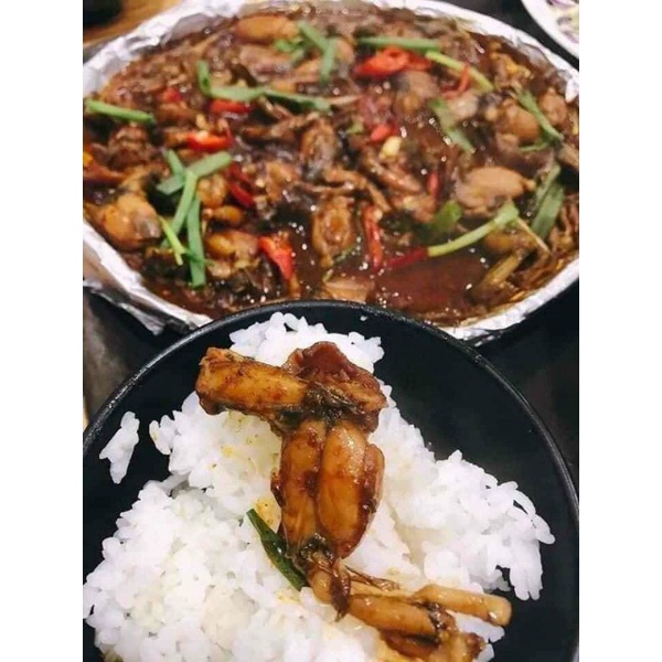 Đùi ếch khay 500g.