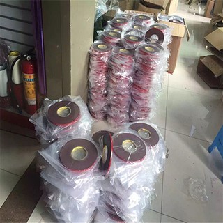 Băng Keo Hai Mặt 3M Siêu Dính Trang Trí Xe Hơi Nhà Cửa Cuộn 3 Mét