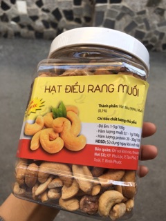 500G HẠT ĐIỀU VỠ SẠCH VỎ