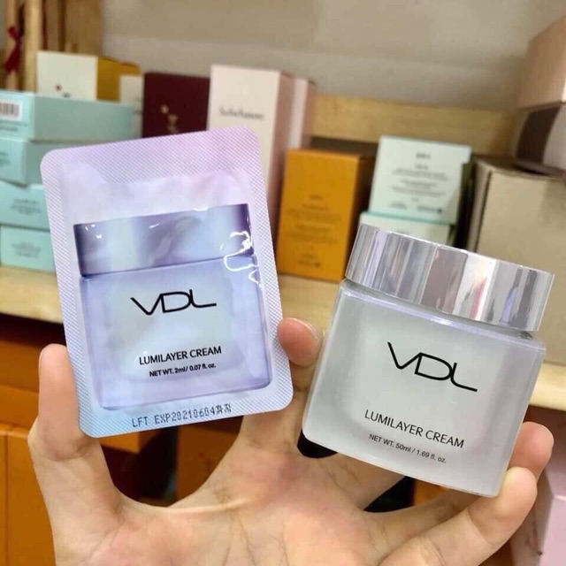 Sample kem dưỡng trắng da lên tông VDL
