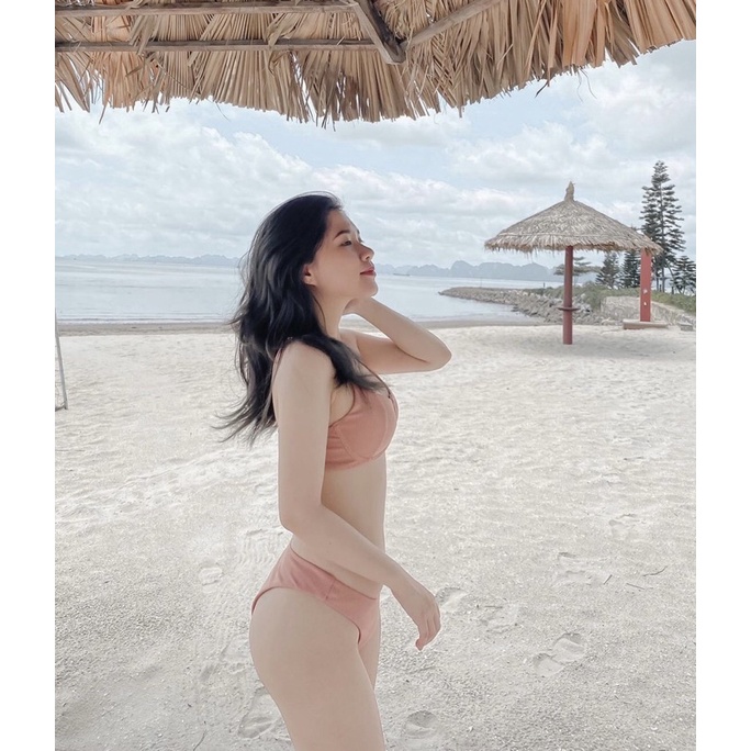 BIKINI CÓ GỌNG NÂNG NGỰC CHẤT THUN TĂM 2M0001
