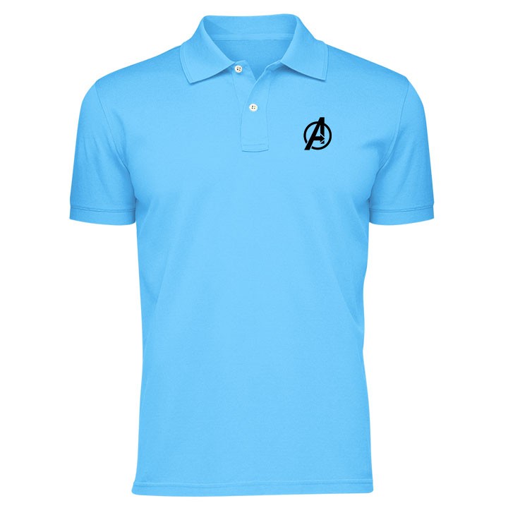 Áo thun nam cổ bẻ Depstyle PT72 chữ A huyền thoại