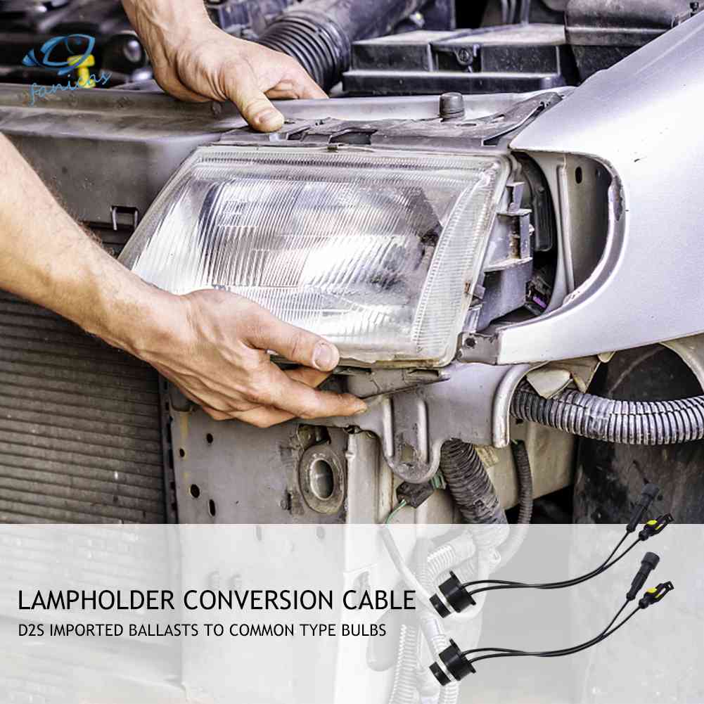 Bộ 2 Dây Cáp AMP Cho Chấn Lưu D2S D4S HID