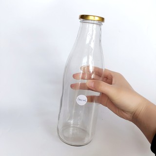 Chai thủy tinh 1000ml (set 5 chai)