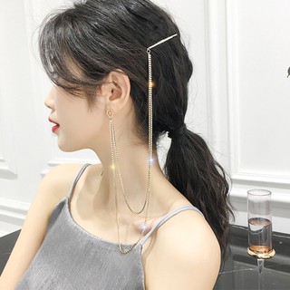 Bông Tai Bạc 925 Dáng Dài Phong Cách Hàn Quốc