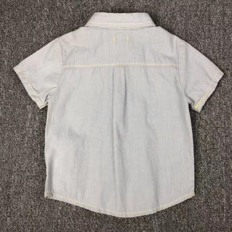 Áo sơ mi ngắn tay bé trai hàng xuất dư xịn