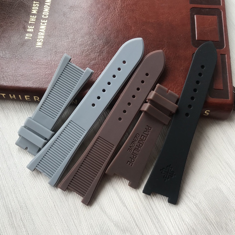 PATEK PHILIPPE Dây Đeo Thay Thế 24mm Bằng Silicon Cao Su Cho Đồng Hồ Palk PHILIPPE