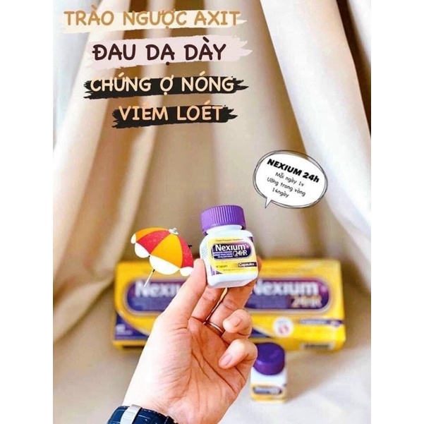 1 hộp néxium 14 viên của Mỹ (cam kết chính hãng )