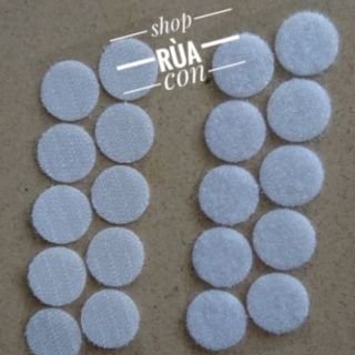 10 cặp nhám dính tròn loại 2cm