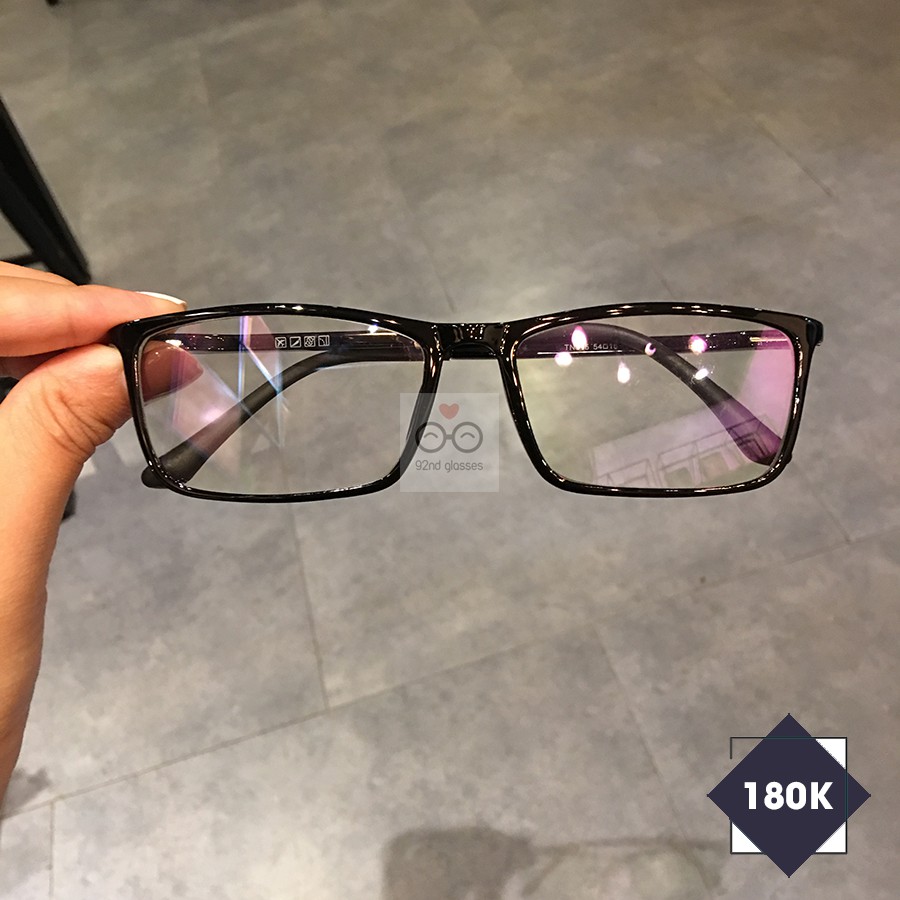 Gọng kính cận basic Glasses Garden nhựa dẻo dáng basic 915 - Có lắp mắt cận theo yêu cầu | BigBuy360 - bigbuy360.vn