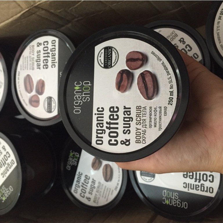 Kem tẩy da chết toàn thân Organic Shop Nga - 2016 Skincare | BigBuy360 - bigbuy360.vn