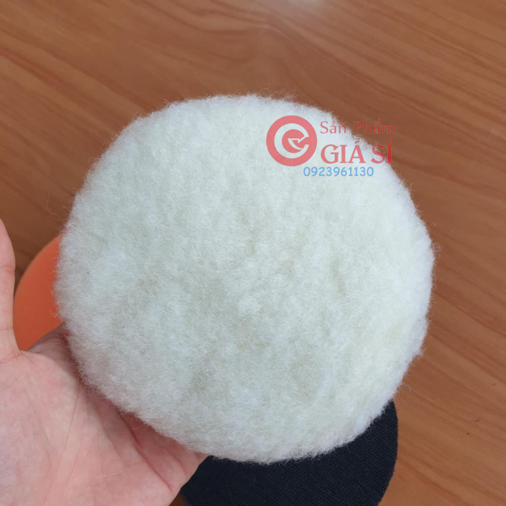 đế phớt bông lông cừu bông mút đánh bóng 3/4/5inch hàng cao cấp - đụng cụ đánh bóng xe hơi xóa vế bẩn và vết sước ❤️free